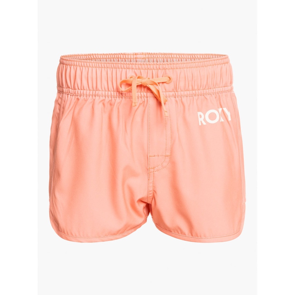 New ROXY SURFING ETERNALLY 2" YOUTH GIRL'S BOARDSHORTS - CORAL